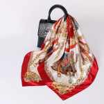 Kvaliteetsed luksuslikud siidist sallid peapael Sallid kaelasall naistele kett siidist sall naiste dekoratiivne sall 90cm