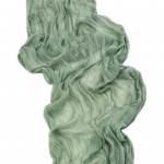 Lauajooks, vastupidav ilus boheemlaslikus stiilis marlist lauakate kodufestivali p&uuml;hadekaunistuseks 90x180cm roheline