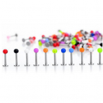 50/90 tk akr&uuml;&uuml;list keel nina nibu k&uuml;&uuml;ned k&otilde;ht naba r&otilde;ngas keha augustamise kaunistus 50 Pcs