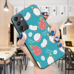 V&auml;rvitud mustriga telefoni&uuml;mbris P&otilde;rutuskindel pehmest silikoonist TPU kaitsev telefoni&uuml;mbris Samsungi kaanele Samsung A01