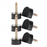 1 paari kiivrihoidja konksuga seinakinnitus mantli jaki hoiuriiuli must 10.5x12.5mm