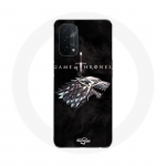 Case for Oppo A74 5G Game of Thrones 8. hooaeg Game of Thrones House Stark Logo Talv on tulemas