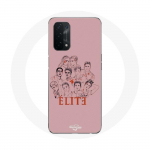 &Uuml;mbris Oppo A74 5G Elite 5. hooaja plakatitegelaste Fanart logo jaoks