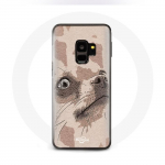 &Uuml;mbris Samsung Galaxy S9 Chihuahua koerat&otilde;ugu jaoks