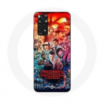 &Uuml;mbris Xiaomi Redmi Note 11S jaoks Stranger Things Teaser 4. hooaja plakatitegelaste kunst