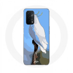 &Uuml;mbris Oppo A54 5G Cockatoo Papagoid valgetele lindudele