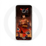 &Uuml;mbris Samsung Galaxy S6 Luffy Gear 5 One Piece Manga jaoks