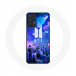 Coque pour Samsung Galaxy A13 5G Bangtan Sonyeondan BTS Fanart Logo