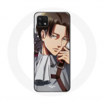 Coque pour Samsung Galaxy A22 5G Attaque des Titans Levi Ackerman Manga