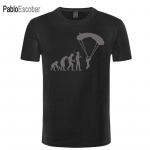 Evolution langevarjuh&uuml;ppe T-s&auml;rk Funny Langevarjuga Unisex T-s&auml;rk Boutique L&uuml;hikeste varrukatega Tee Mood Br&auml;ndi T-s&auml;rk 31 V&auml;rvi Suur Suurus 3XL Unisex 4XL