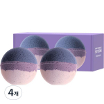 Kundal bath bomb white musk scent, 200g, 4 pieces