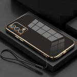 Realme GT Master Case Luxury Square Plating Realme GT Master Editioni telefoni&uuml;mbrise p&otilde;rutuskindel silikoonist RMX3363 RMX3360 kate Realme GT Master&Case & Strap