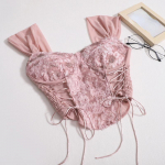 Naiste sidemega seksikad pitsilised &otilde;lapaelteta ebaregulaarsed topid. Tugevad plisseeritud k&auml;rbitud topid rinnahoidjaga 2024 Naiste suvised seljata &otilde;hukesed seljatoed S must