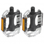 1 paar &uuml;likerge jalgratta pedaali &uuml;hes t&uuml;kis vormimine, mis ei deformeeru kergesti tarvikud Jalgrattaplatvormi pedaal jalgrattas&otilde;iduks h&otilde;be