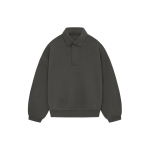 Fear of God Essentials Pikavarrukas Polo Tindiv&auml;rvi Meeste Topid Must 192SP244390F S