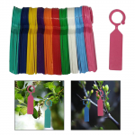 100 t&uuml;kki Rippuvad taimed Sildid Lasteaed R&otilde;ngas Silt Kasvuhoone Bonsai Kaelarihm Veekindel