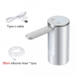 Elektriline veegallonipump Automaatne nutikas veepump 19-liitrine pudel kokkupandav lauaarvuti laetav joogivee jaotur valge