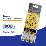 Ultralight 9 10 11 Speed ​​Jalgrattakett Jalgrattakett Pool t&auml;is &Otilde;&otilde;nes 116L Silver Gold Mountain MTB maanteerattaketid 9 speed Half Hollow kuld