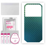 apgo Kaitsev nahakleebis seljale, mis &uuml;hildub Doogee S30-ga, &uuml;mbriskile, foolium, vin&uuml;&uuml;l &ndash; mustriga s&uuml;sinik-kameeleon CAKA1