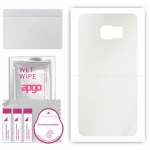 apgo Protective Skin Sticker for the back compatible with Samsung Galaxy S6 Edge Plus SM-G928F, Wrap Film, Foil, Vinyl - Pattern Matte Transparent