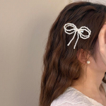 Liblikas juukseklambri n&ouml;&ouml;pn&otilde;el vibud naiste aksessuaarid Korea haldjas p&auml;rl 2024 populaarne vintage Designer mini barrette peakate