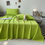 &Uuml;hev&auml;rviline voodilina Pehme lamedapinnaline voodilina Kodu voodipesu sabanas para cama T&auml;iskasvanute Laste Tuba Lamedad linad (Padjap&uuml;&uuml;r puudub) 1pc 180x230cm