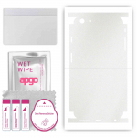 apgo Protective Skin Sticker for the back+sides compatible with Apple iPhone 6 Plus, Full Wrap Film, Foil, Vinyl - Pattern Matte Transparent