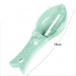 Kalanaha harja kraapimine Kalap&uuml;&uuml;gi kaaluharja riivid Kiiresti eemaldatav kalanoa puhastuskoorija koorija kaabits noaseadmega sinine