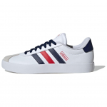 Adidas VL Court 3.0 Valge Sinine Punane Meeste Tennised Pilvevalge Meeskonna-Sinine Parem-Punane IF4465 44