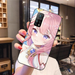 Genshin Impact Yae Miko telefoni&uuml;mbris Xiaomi 12 11T 10 9 Redmi Note 11 10 10S Pro Redmi 9 9A 8 must arvutiklaasist telefoni kate Xiaomi 12-12X