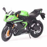 1/12 Scale Ninja 636 ZX 6R mootorratas ZX-6R, survevalatud mudel, hobi miniautode kogumisega 1/12-Size:16.5*6*9cm roheline