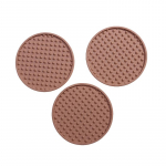 Silikoonist joogialused Joogialuste komplekt 3 tk hoidjaga Lauapinna kaitse igat t&uuml;&uuml;pi laua jaoks One Size sinine