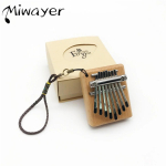 8 klahvi Kalimba p&ouml;idla klaver, kandiline minitasku Calimba t&auml;isp&ouml;&ouml;kpuidust C-klahv