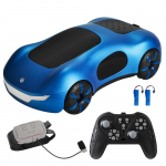 Kaugjuhtimispult Drift Car kaugjuhtimispult Spray Car 2,4 GHz topeltpihustusega žestitundliku juhtimisega 1 battery sinine