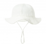 Baby Cotton Bucket M&uuml;ts 2024 Uus laste p&auml;ikesekaitsekreem v&auml;listingimustes kasutatavad m&uuml;tsid poistele, t&uuml;drukutele, prinditud Panama m&uuml;ts Unisex rannap&uuml;&uuml;gim&uuml;ts 0&ndash;12 kuuks Size 3-12 Months