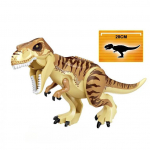 Dinosauruste sari Tyrannosaurus Rex lihas&ouml;&ouml;ja h&auml;rg draakon raske k&uuml;&uuml;nisega lohe r&ouml;&ouml;vloom ehitusklotsid laste m&auml;nguasjad