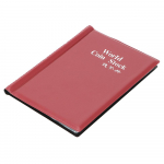 M&uuml;ndihoidja albumid Mini Penny m&uuml;ndihoidmiskott 120 taskut M&uuml;ndikollektsiooni albumiraamat Raha kogumine Korraldaja kollektsion&auml;&auml;rile s&uuml;gav/punane