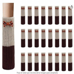 Uus! 24tk Tooli sokkide komplekt Libisemiskindel k&otilde;rge elastsusega m&ouml;&ouml;bel Jalad P&otilde;randasokid Toolidele Lauad Kapid 24pcs