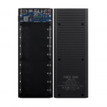 Superkiire laadimise toitekast 20000 mAh akulaadija salvestuskarp 8x18650 toitepanga &uuml;mbris 9V 25W ilma akuta iPhone'i jaoks 8x18650