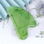 Naturaalne jade Gua Sha kaabits n&auml;omasseerija t&ouml;&ouml;riist Roosa kvarts Guasha massaažilaud Face Lift &otilde;huke gua&scaron;&scaron; kaabits kaabitsplaat