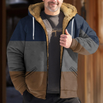 Meeste retroprinteriga jakk Meeste kevadine ja s&uuml;gisene vabaaja trendi lukuga kapuutsiga jakk XXXXXL