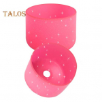 2tk silikoonsaabas Owala jaoks 24/32oz kolb libisemisvastane kaitse&uuml;mbris FreeSip BPA tasuta n&otilde;udepesumasinas ohutu tassi kaane tarvikutele 24oz roosa punane v&auml;rv