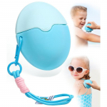 P&auml;ikesekaitsekreemi aplikaator lastele, t&auml;iskasvanutele &ndash; BPA vaba ja korduvt&auml;idetav, p&auml;ikesekaitsekreemi komplekt koos kaitsekorkidega, p&auml;ikesekreemi aplikaator p&auml;ikesekreemi pintsel sinine