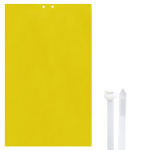 5 tk Kleepuv puuviljak&auml;rbse- ja seenep&uuml;&uuml;nis Kollane kleepuv toataim Suurel alal rippuvad kleepuvad liimplaadid K&auml;rbset&otilde;rje plaat koos sidetraadiga One Size kollane