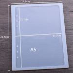 A7/A6/A5 s&uuml;learvuti kujuga silikoonvorm isetehtud vaiguraamatu vormi epoks&uuml;vorm 22.6*17.7cm