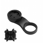 Jalgratta telefonihoidik Jalgratta varrega mobiiltelefoni kinnitus Kiirkinnitus/eemaldatav maanteeratta MTB arvuti pikendusklambri adapter Garmini jaoks must