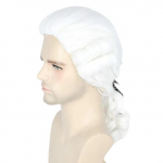 S&uuml;nteetilised juuksed Duchess Judge Cosplay parukad, pikad kuumakindlad kiud lokkis anime meestele ja naistele