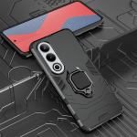 KEYSION p&otilde;rutuskindel armor &uuml;mbris OnePlus Nord CE 4 Lite 5G silikoon+arvuti r&otilde;ngasaluse telefoni kate Oneplus 1+ Nord CE 4 Lite 5G jaoks for Nord CE4 Lite 5G punane