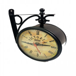 4 Musta Viimistlusega Victoria Station Kahepoolne Seinakell/Kodu ja Kontori Dekoratiivkell/Parim Kingituseks