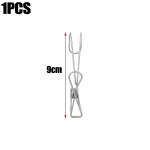 1-10 TK mitmeotstarbelised roostevabast terasest klambrid pistikud pesupesemisriided tihvtid pulgad Hoidikud riideklambrid tihendusklambrid majapidamiskonksud